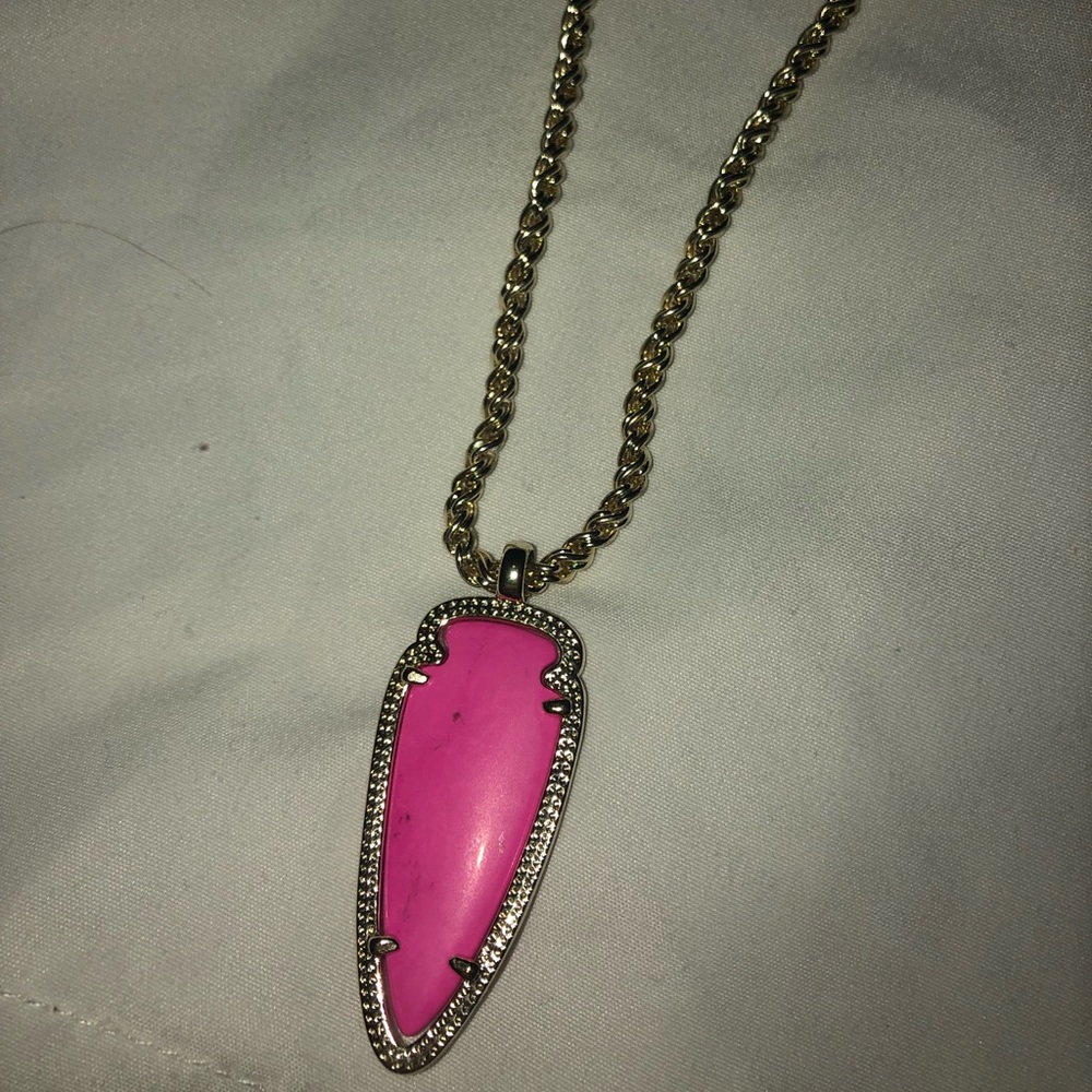 Magenta Kendra Scott Necklace